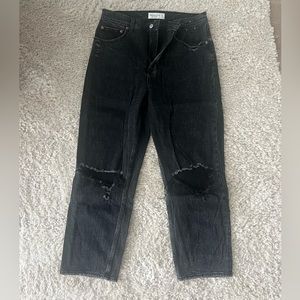 Abercrombie Curve Love Black Jeans
